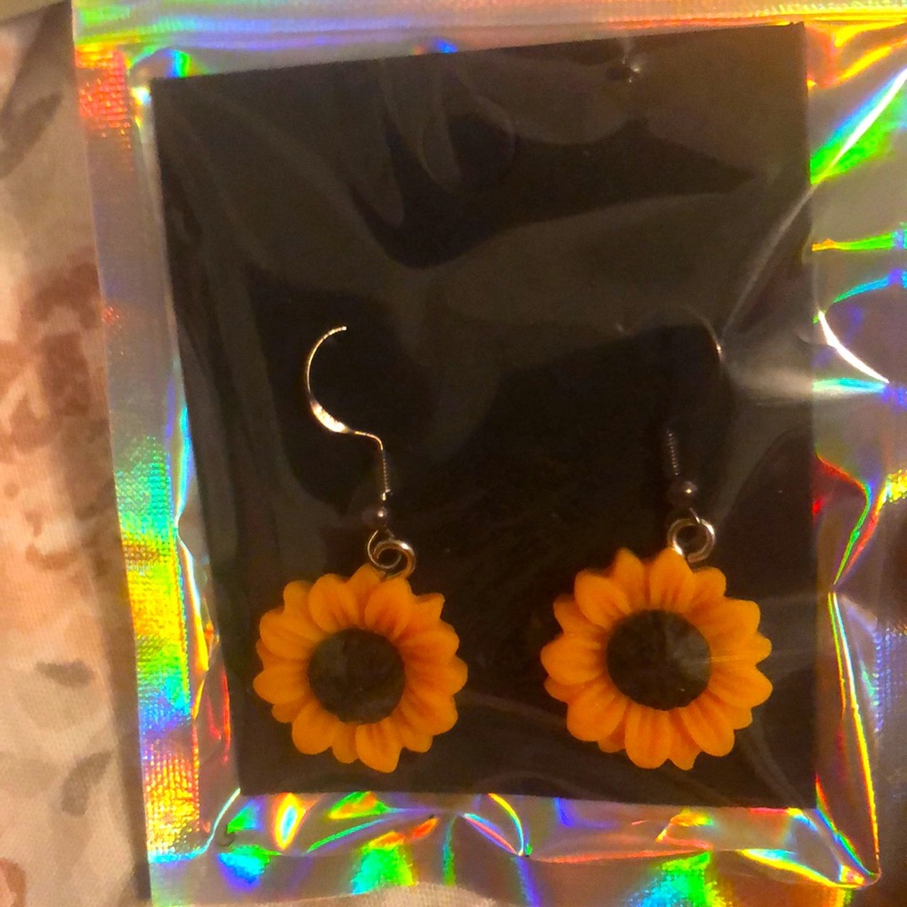 Sunflower Earrings